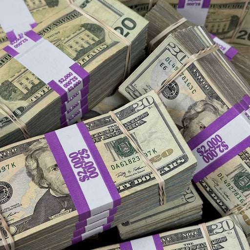 $8,000 ✔️RealAged™ Perfectly Imperfect Aged Prop Money Bundle - Prop Money Inc.