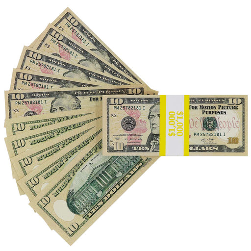 $1,000 Full Print New Series Prop Money Stack - Prop Money Inc.
