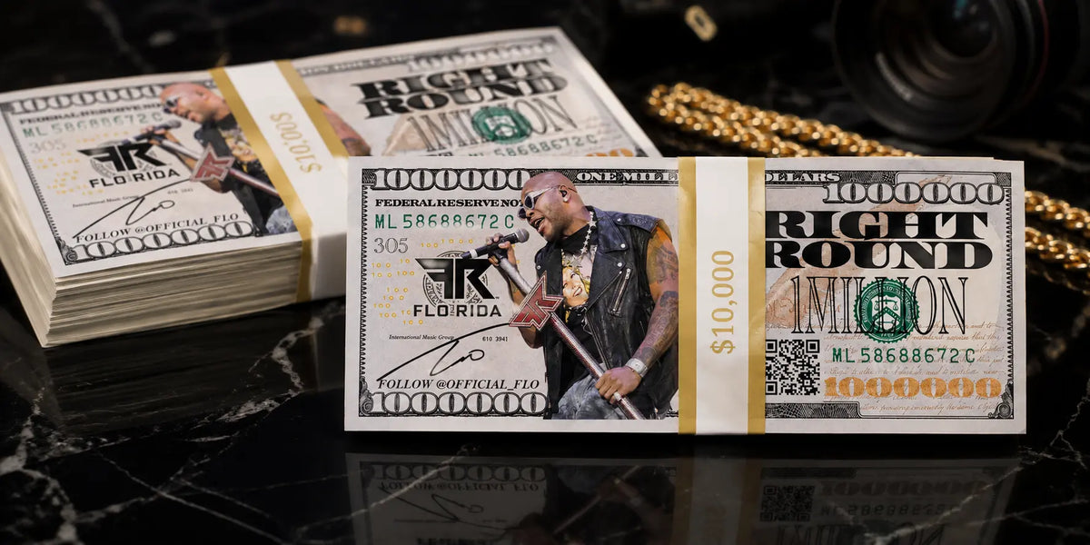 Flo Rida Money Flo Rida Custom Prop Money | Prop Money Inc.