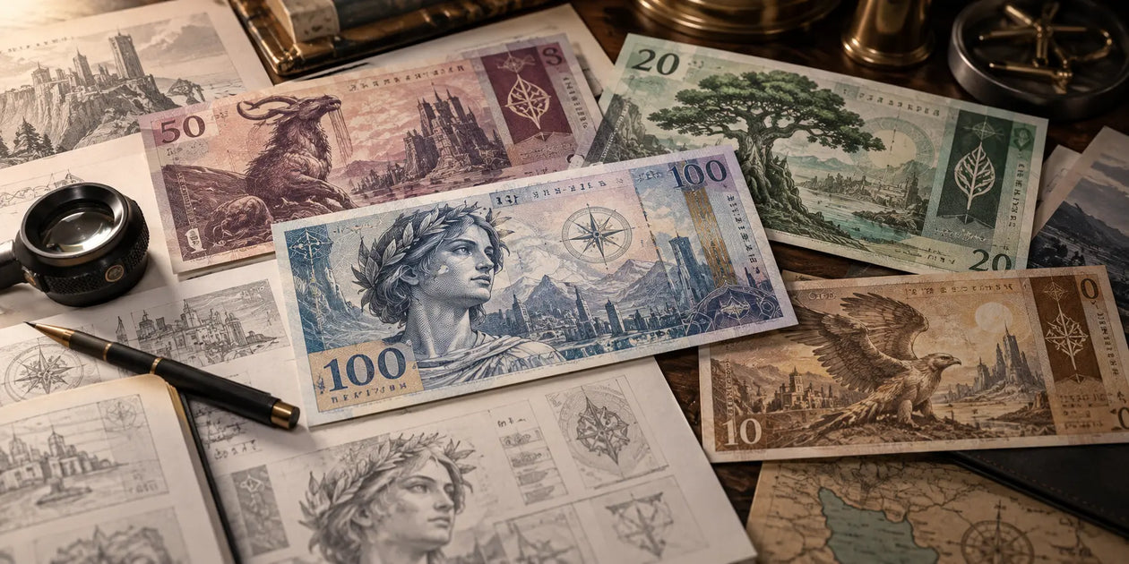 How to Design Fictional Currency for Film, Games & Events