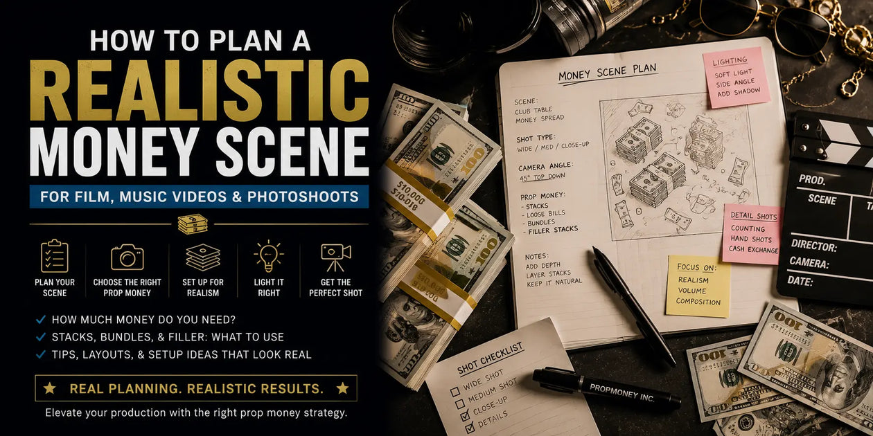 How to Plan a Realistic Money Scene | Prop Money Guide