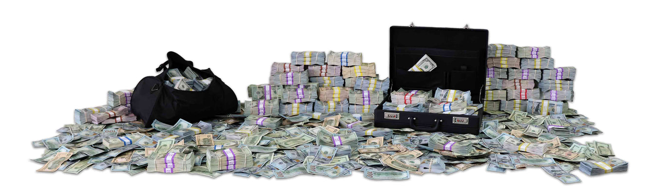 Prop Money Briefcases