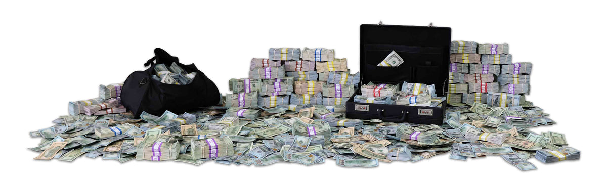 Blank Filler Prop Money Stacks