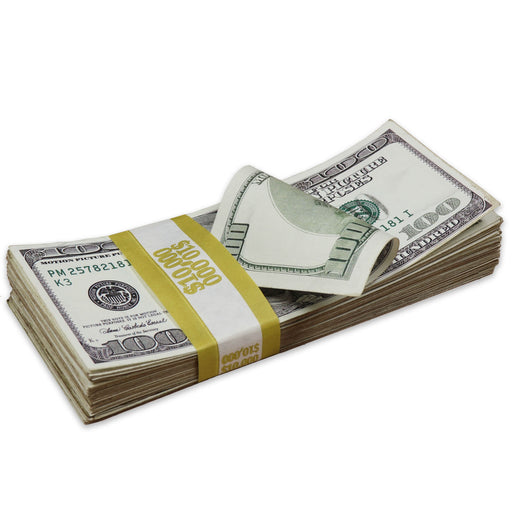 $10,000 ✔️RealAged™ Full Print 2000 Series Stack - Prop Money Inc.