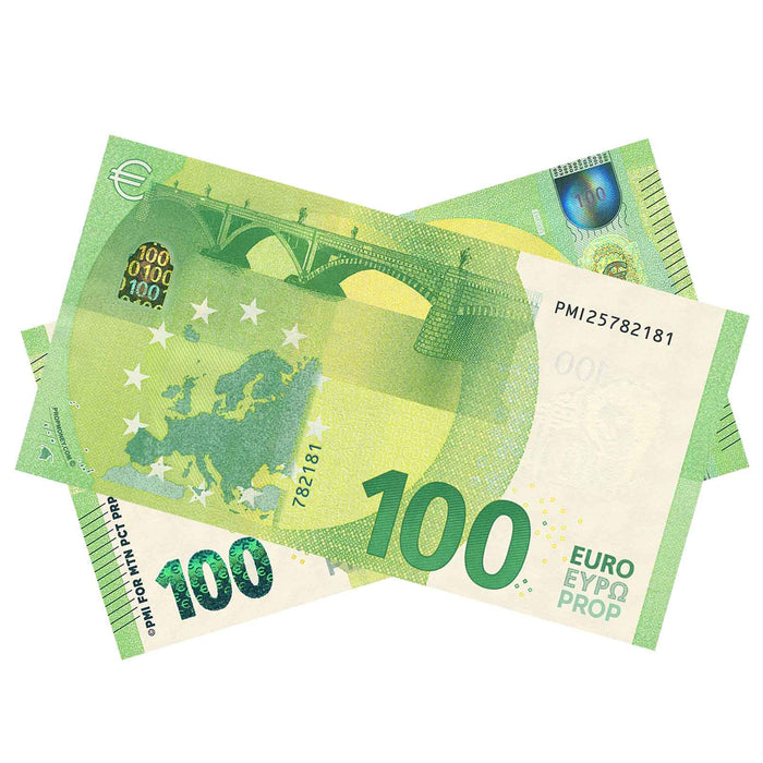 €100 Prop Euro Banknotes - Prop Money Inc.
