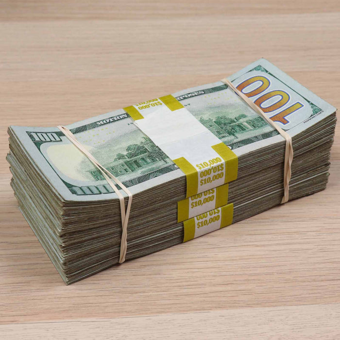 $510,000 ✔️RealAged™ Blank Filler New Series Bundles & Duffel Bag - Prop Money Inc.
