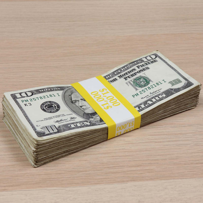 $1,000 ✔️RealAged™ Full Print 2000 Series Stack - Prop Money Inc.
