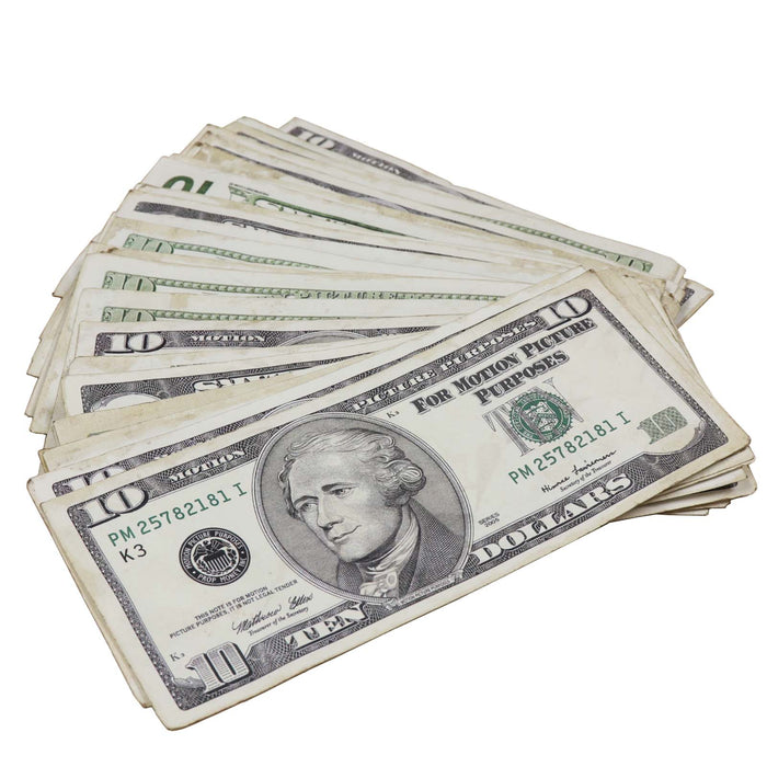 $10 ✔️RealAged™ Full Print 2000 Series Bills - Prop Money Inc.