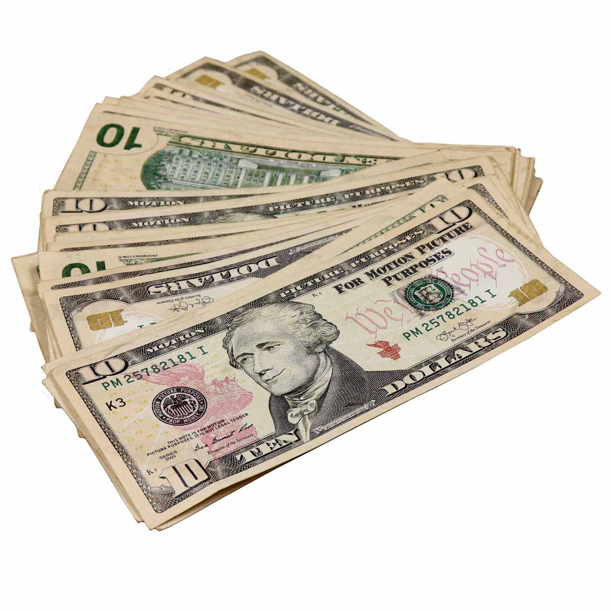 $10 RealAged® Series Bills 50 Bills