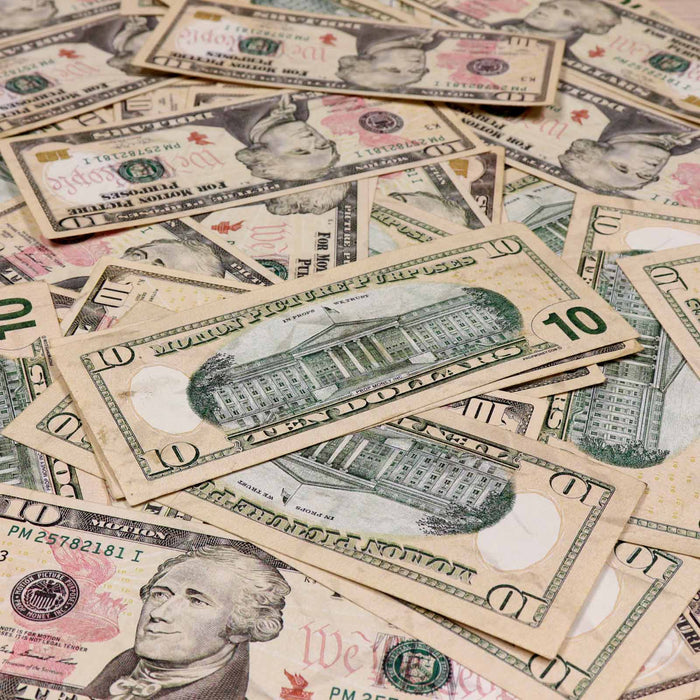 $10 ✔️RealAged™ Full Print New Series Bills - Prop Money Inc.