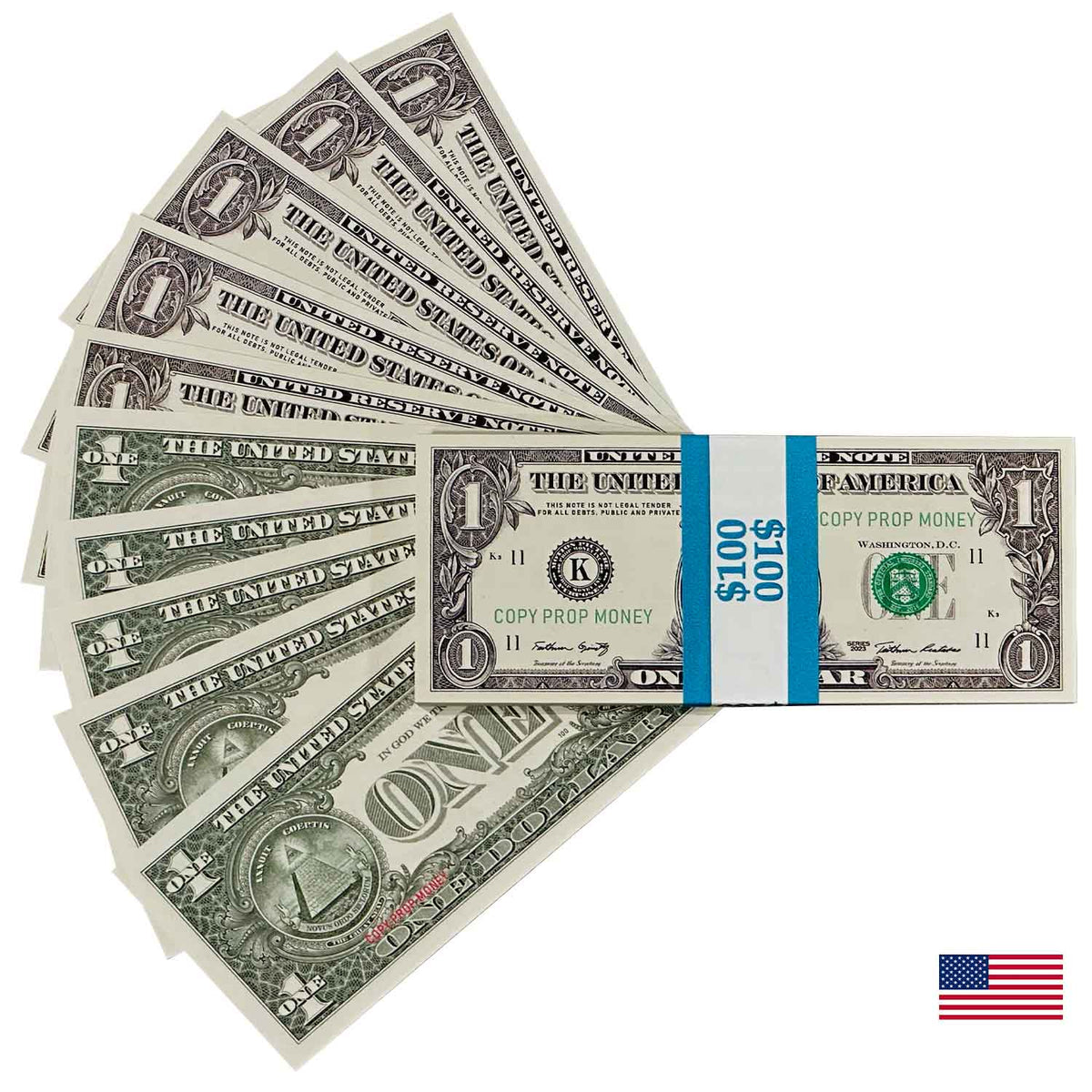 $1 United States Series Full Print Premier Stack