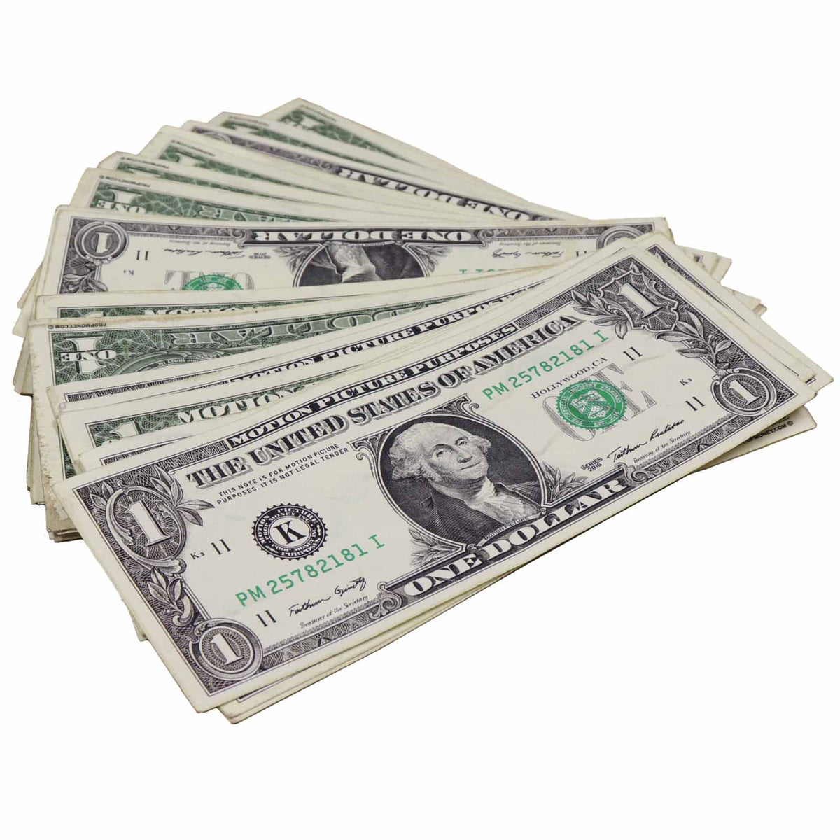 $1 RealAged® Series Bills 50 Bills
