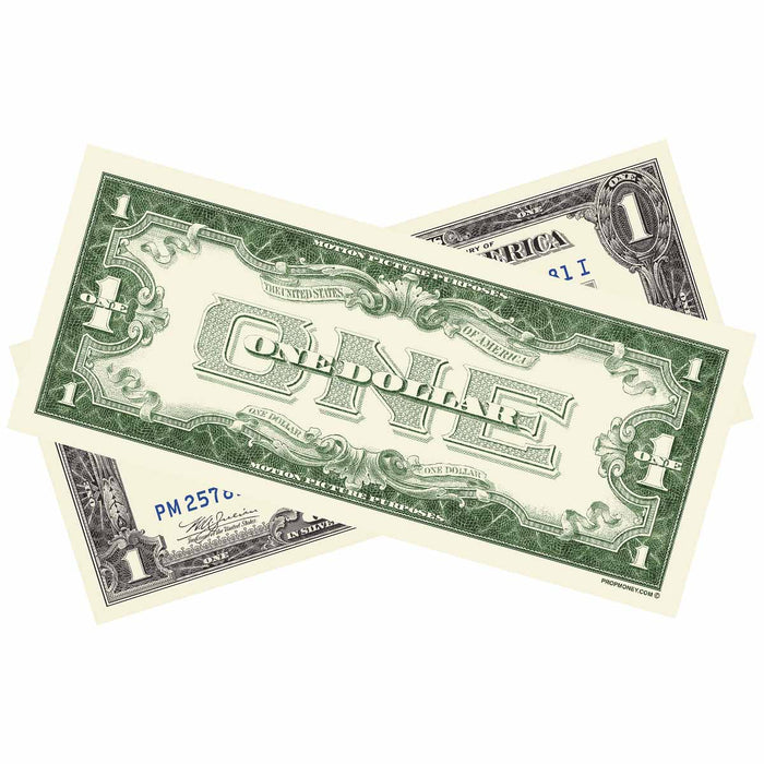$1 Silver Certificate Vintage Series Prop Money Bills - Prop Money Inc.