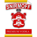 Snirmoff Vodka Single Self Adhesive Label - License and Royalty Free for Film Use - Prop Money Inc.