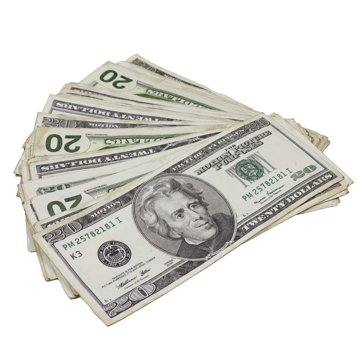 $20 RealAged® 2000 Series Bills 50 Bills