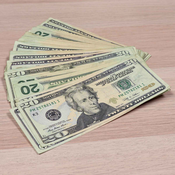 $20 ✔️RealAged™ Full Print New Series Bills - Prop Money Inc.