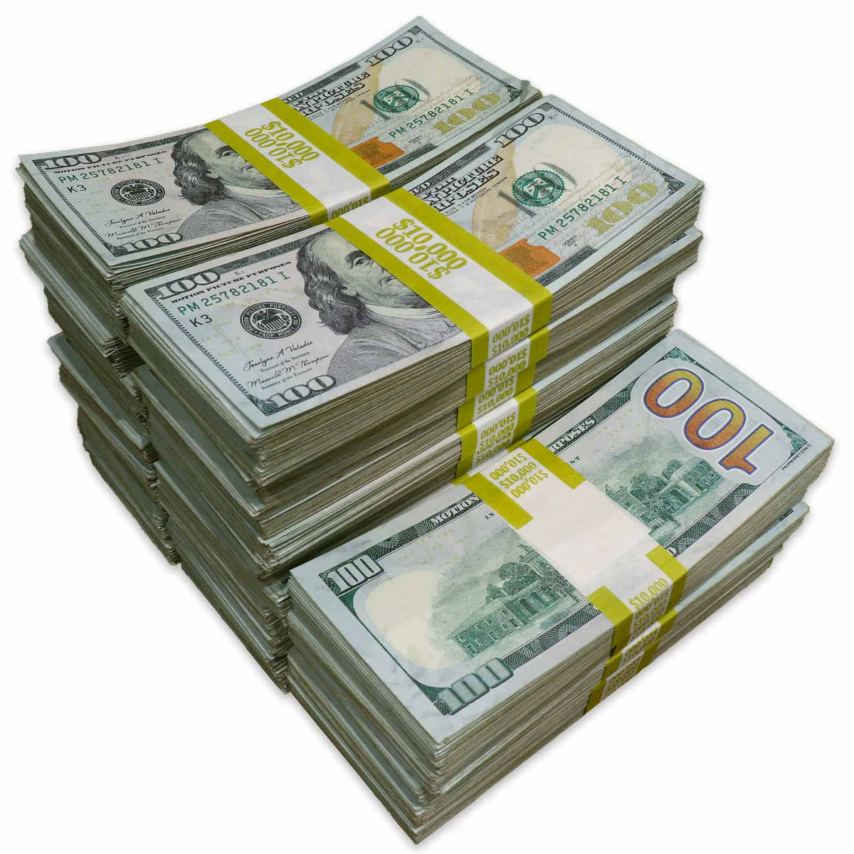 $250 000 RealAged® BLANK FILLER Series Stacks