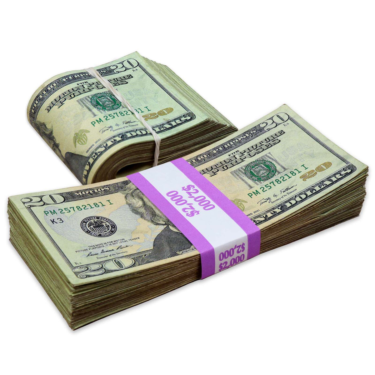 $4 000 RealAged® Full Print Series Stack & Band Pack