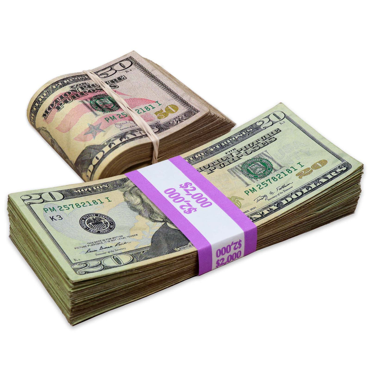 $7 000 RealAged® Full Print Series Stack & Band Pack