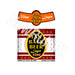 Lager Beer Bottle Single Self Adhesive Label - License and Royalty Free for Film Use - Prop Money Inc.