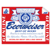 Beerweiser Bottle Single Self Adhesive Label - License and Royalty Free for Film Use - Prop Money Inc.