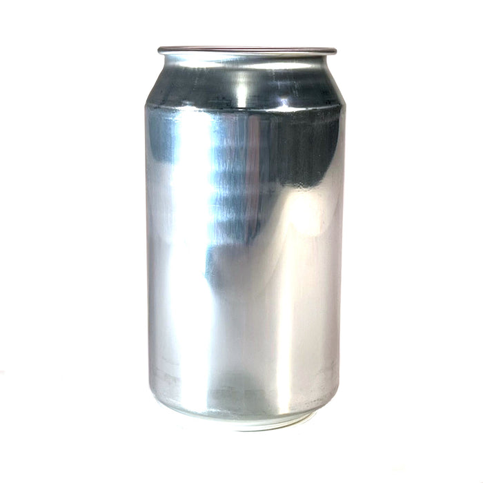 Real Unfilled Bright Aluminum Can with End - Pop, Soda or Beer Can Blank