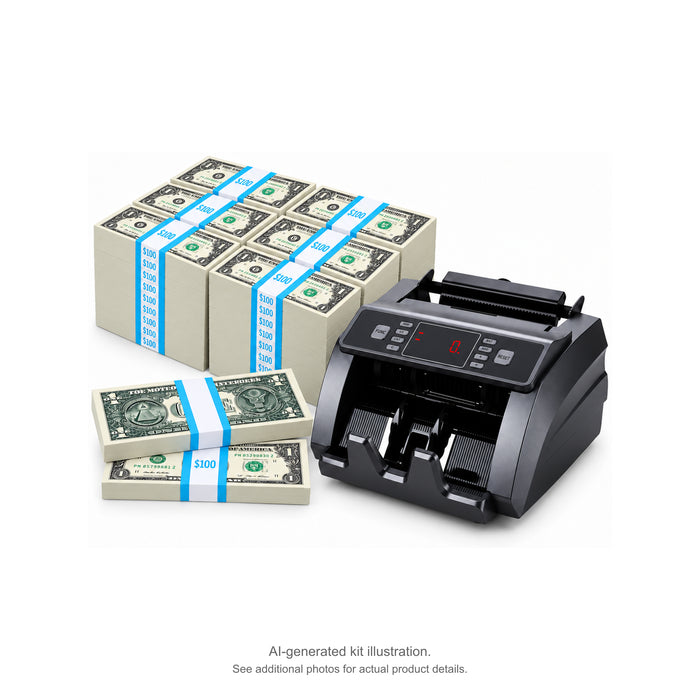$1 Prop Money Kit with Money Counter – 50 Stacks