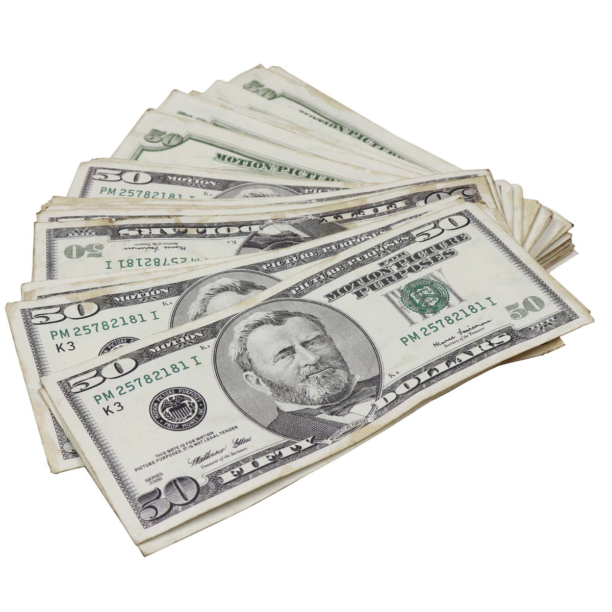 $50 RealAged® 2000 Series Bills 50 Bills