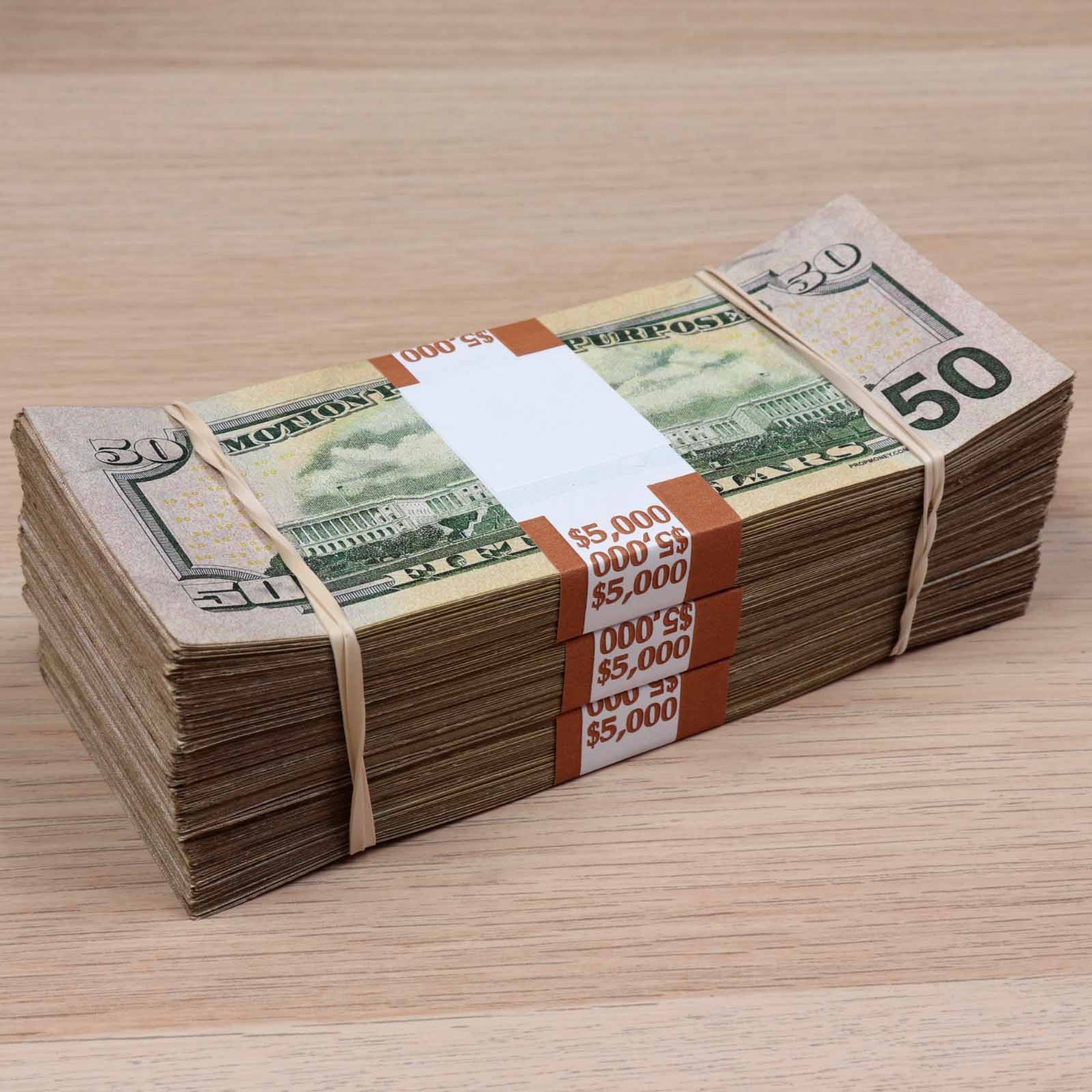 $81,000 RealAged™ New Series Full Print Bundle Pack - Prop Money