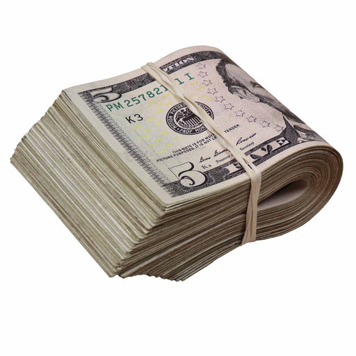 $500 ✔️RealAged™ Full Print New Series Band - Prop Money Inc.