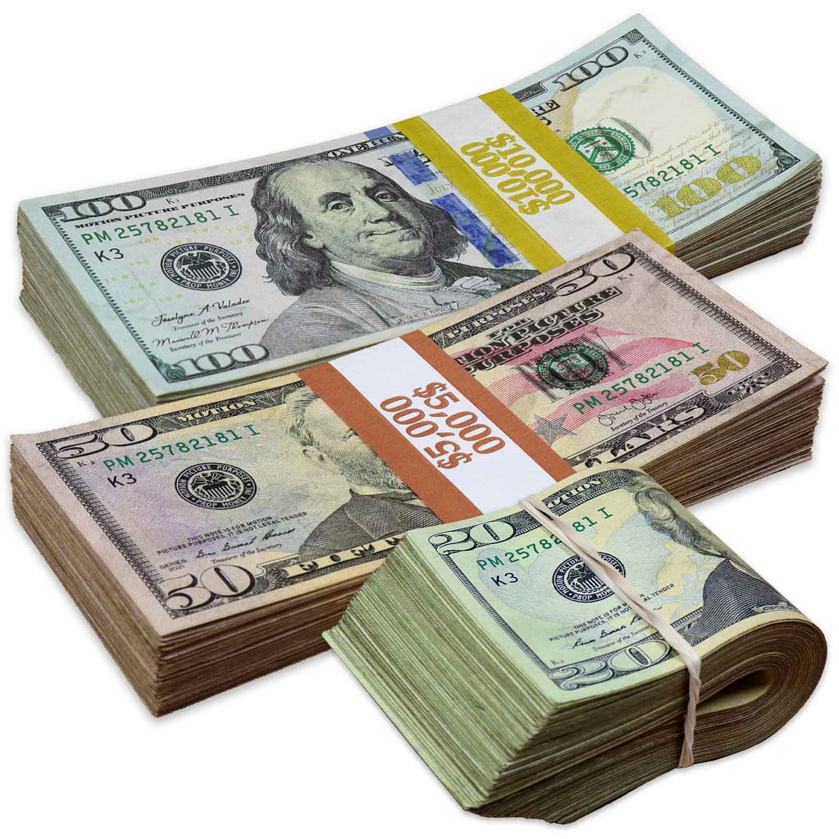$17 000 RealAged® Full Print Series Stacks & Band Pack