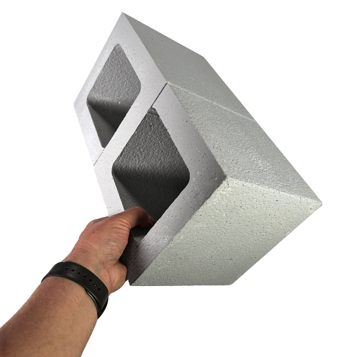 Lightweight Rigid EPS Foam Cement Cinder Block Prop