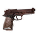Foam Rubber Beretta 9mm Semi Automatic Style Inert Handgun Prop - Prop Money Inc.