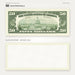 $50 1990s Close-Up prop bill: back-printed bill above its blank bordered reverse.