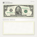 $50 1990s Close-Up prop bill: front-printed bill above its blank bordered reverse.