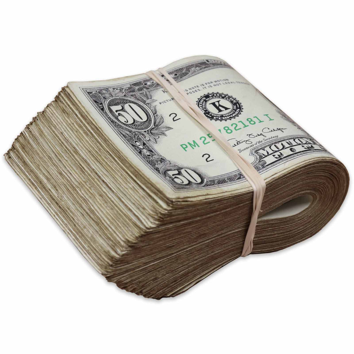 $5 000 RealAged® Full Print 1990 Series Band