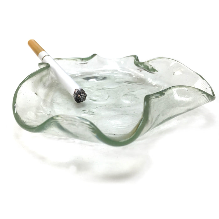 Masterwork Collection Breakaway Glass Ashtray Prop - CLEAR - Prop Money Inc.