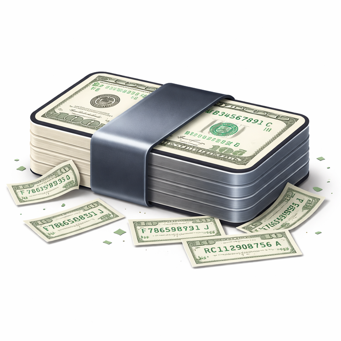 Serial Numbers (Per Stack) - Prop Money Inc.