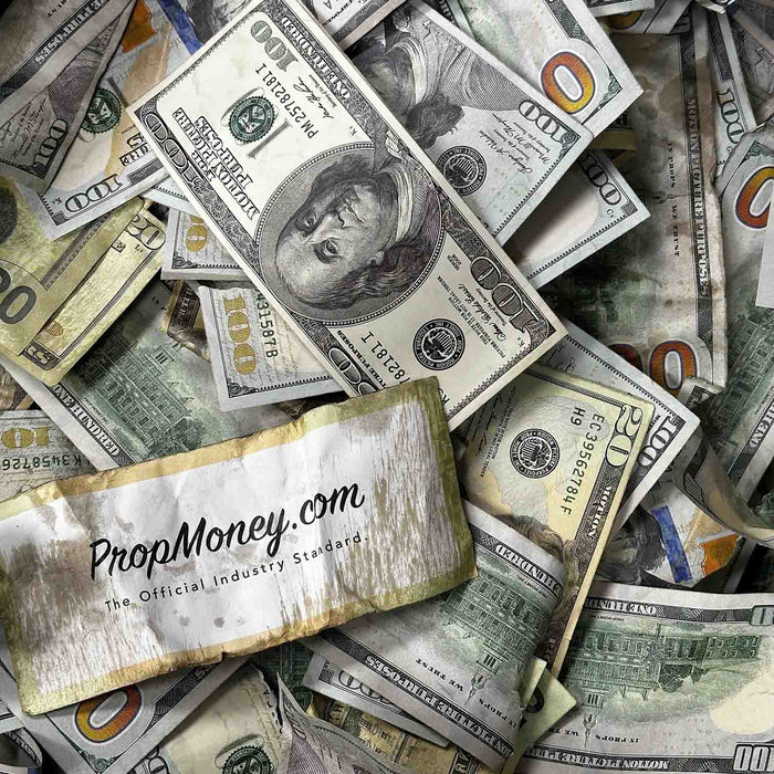 $100s Perfectly Imperfect Aged Prop Money Bundle