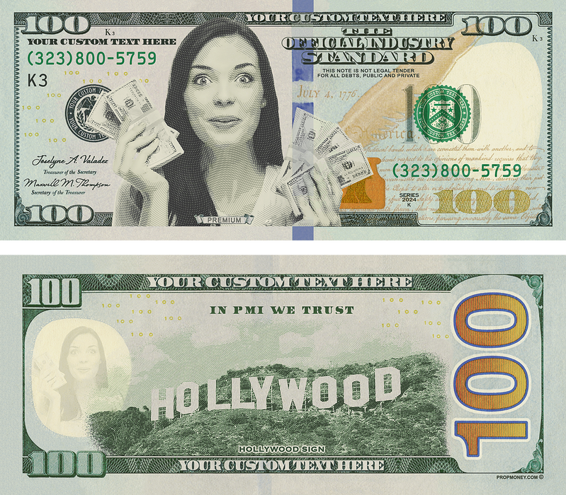 Custom Designed Prop Money - Prop Money Inc.