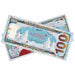 100x $100 Holiday Christmas New Year Bills - Prop Money Inc.