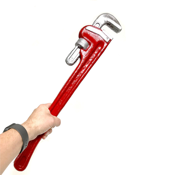 Extra Large Foam Rubber Stunt 24 Inch Pipe Wrench Prop - Prop Money Inc.