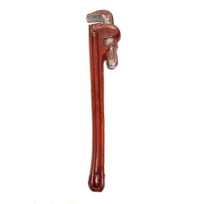 Extra Large Foam Rubber Stunt 24 Inch Pipe Wrench Prop - Prop Money Inc.