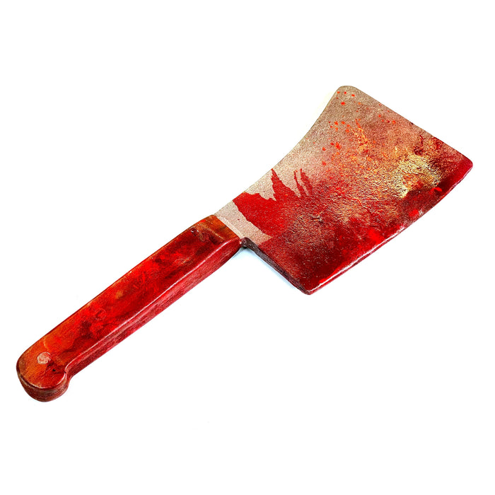 Extra Large Foam Rubber Butcher's Cleaver - Prop Money Inc.