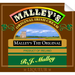 Malley's Irish Creme Single Self Adhesive Label - License and Royalty Free for Film Use - Prop Money Inc.