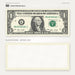 $1 New Series Close-Up prop bill: front-printed bill above its blank bordered reverse.