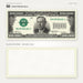 $100,000 Vintage Close-Up prop bill: front-printed bill above its blank bordered reverse.