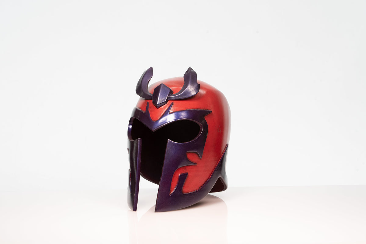 Magneto Helmet - Mutant Leader's Barbute Helm Costume Replica - Prop Money Inc.