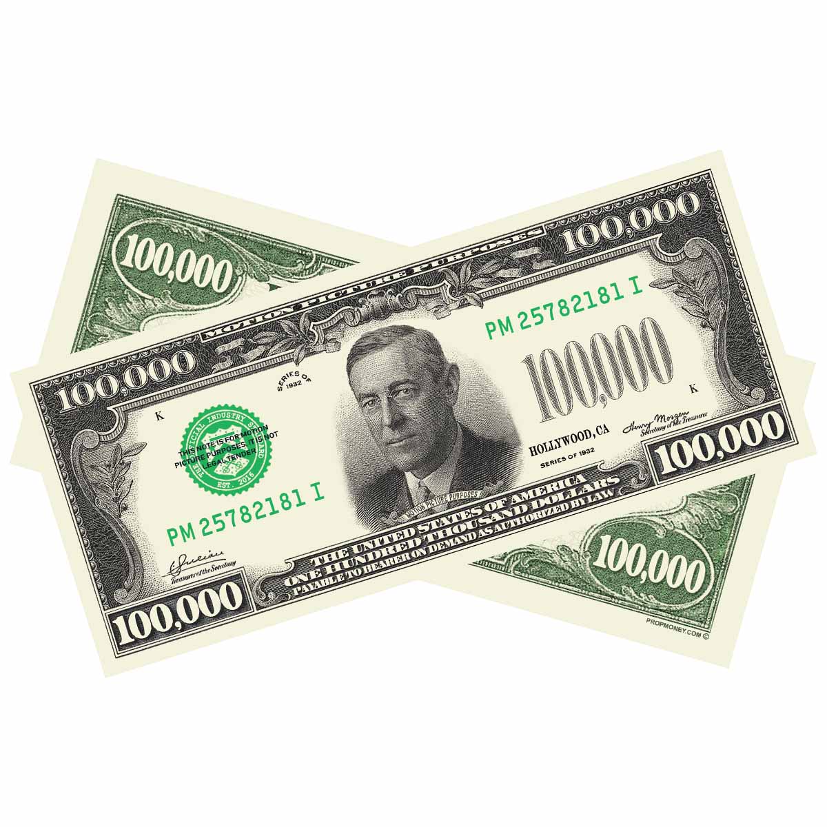 $100 000 Vintage Series Bills 25 Bills