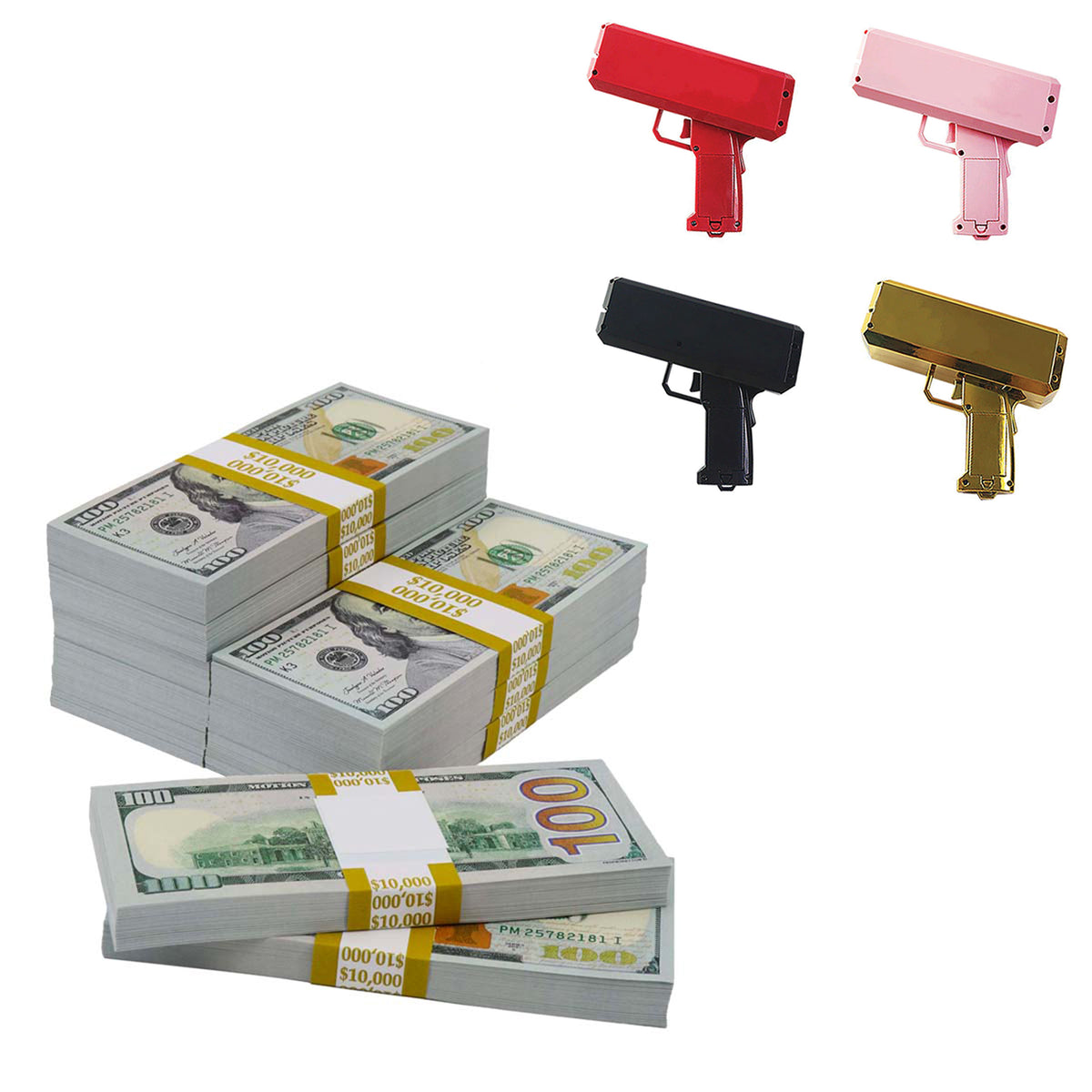 $100 000 Series Stacks Gun Gun